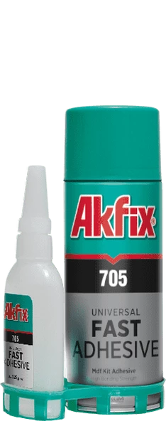 Akfix Profesyonel Hızlı Yapıştırıcı 200 ML + 50 Gr. ürün görseli 1
