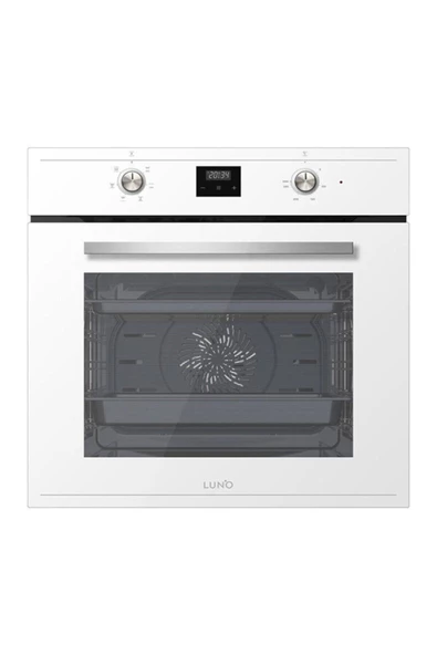 Luno Ankastre Cam Fırın 60 Cm Beyaz F6502w01 ürün görseli 1