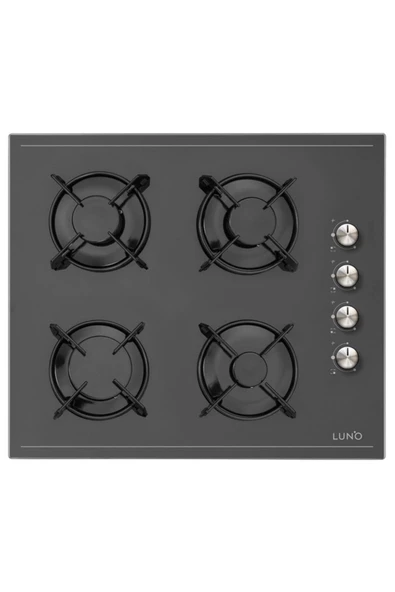 Luno Ankastre Lco5335b01 4 Gözlü Siyah 60 Cm Doğalgazlı Ankastre Ocak ürün görseli 1