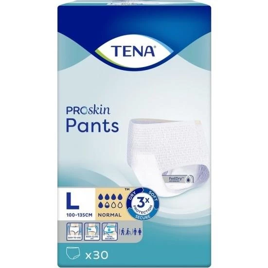 Tena Proskin Pants Normal Emici Külot Büyük Boy L 30'lu Hasta Bezi ürün görseli 1