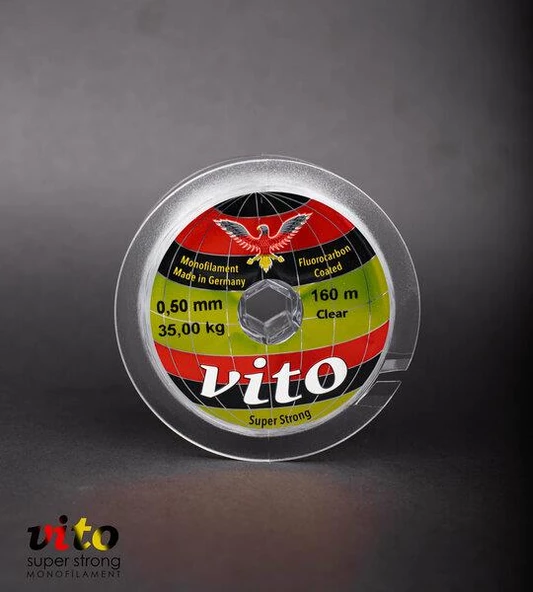 VİTO 0,50 160M MİSİNA ŞEFFAF - Resim 2