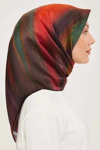 ARMİNE İPEK EŞARP 9017D (SURA) - Resim 3