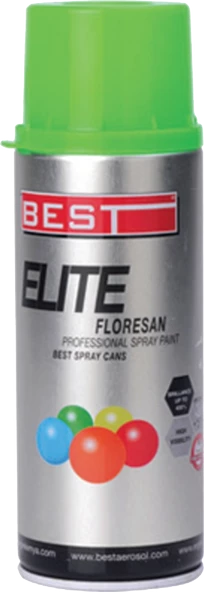 Best Floresan Fosforlu Yeşil 400 ML Sprey Boya ürün görseli 1