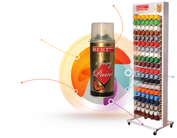 BEST ELİTE TRAKTÖR SMOK GRİ SPREY BOYA 400 ML - Resim 2