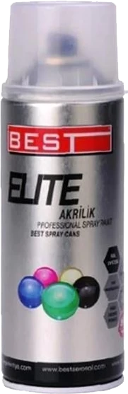 Best Elite Akrilik Ral 9301 Beyaz Eşya Beyazı Sprey Boya 400 ML ürün görseli 1