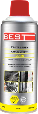 Best Zincir Yağlama Bakım Spreyi Yağlayıcı Sprey 400 ML LU80 ürün görseli 1