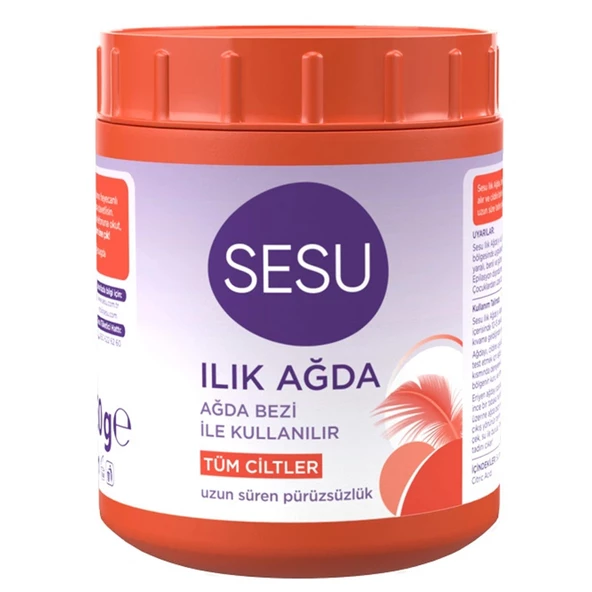 Sesu Ilık Ağda Turuncu 250 gr ürün görseli 1
