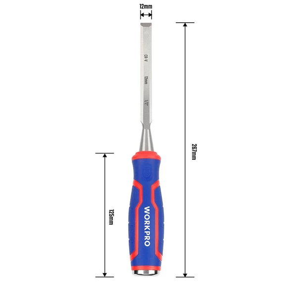 WORKPRO WP243006 12MM Profesyonel İskarpela - Resim 5