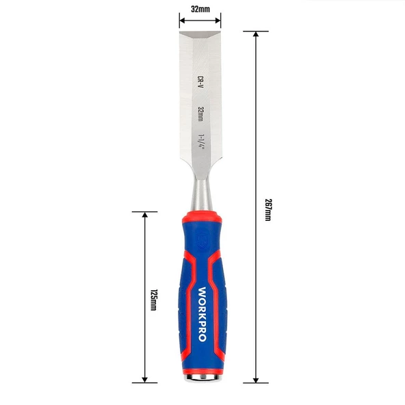WORKPRO WP243011 32MM Profesyonel İskarpela - Resim 5