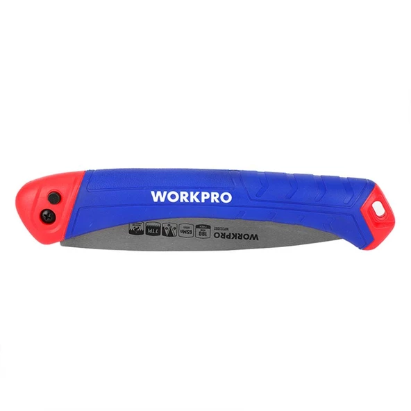 WORKPRO WP333002 180mm Katlanabilir Profesyonel Ağaç Budama Testeresi - Resim 4