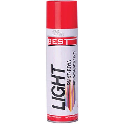 Best Light Sprey Boya Kırmızı 250 ML BL250 ürün görseli 1