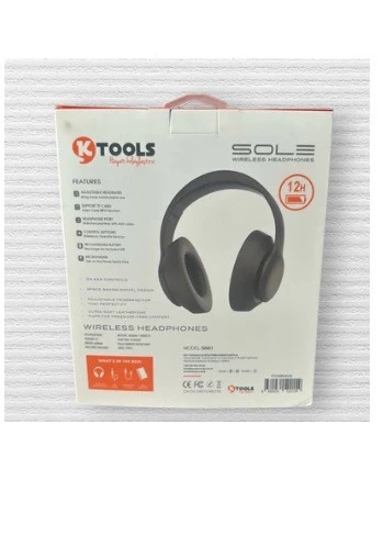 SOLE KULAK ÜSTÜ BLUETOOTH KULAKLIK SİYAH - Resim 3