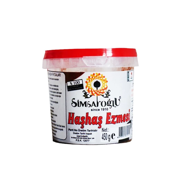 Simsaroğlu Haşhaş Ezmesi 450 gr ürün görseli 1