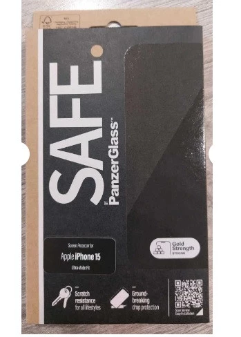Panzergalss iphone 15 safe ekran koruyucu ürün görseli 1