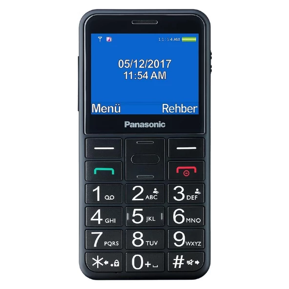 Panasonic KX-TU155 Tuşlu Cep Telefonu (Türkiye Distribütör Garantili) ürün görseli 1