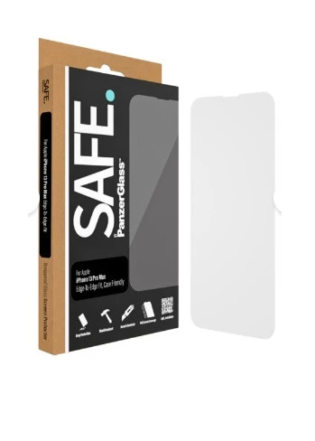 PANZER GLASS SAFE IPHONE 13 PRO MAX CASE FRIENDLY EKRAN KORUYUCU - Resim 2