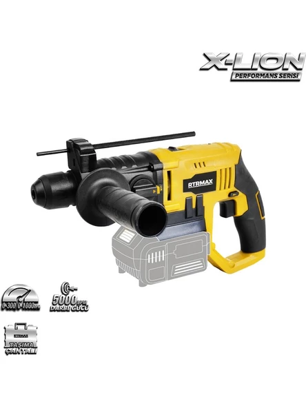 Rtrmax Pnömatik Matkap 18V (Aküsüz) RTX1855B ürün görseli 1