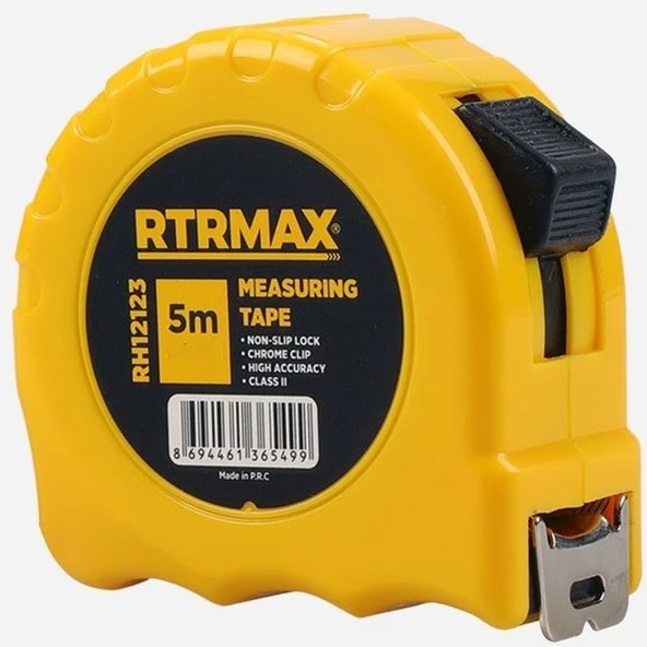 Rtrmax Şerit Metre 5 m x 25 mm Rh12123 ürün görseli 1