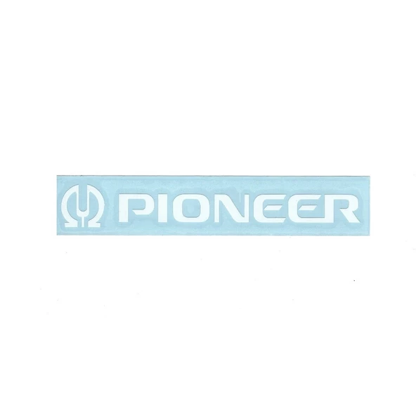 Pıoneer Logo Sticker Beyaz 15X2.2 ürün görseli 1