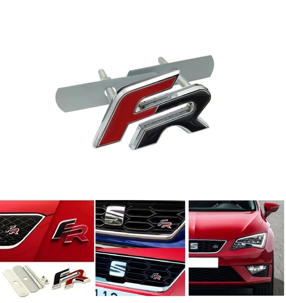 Seat Leon ve İbiza Uyumlu Ön Panjur Logosu Civatalı ürün görseli 1