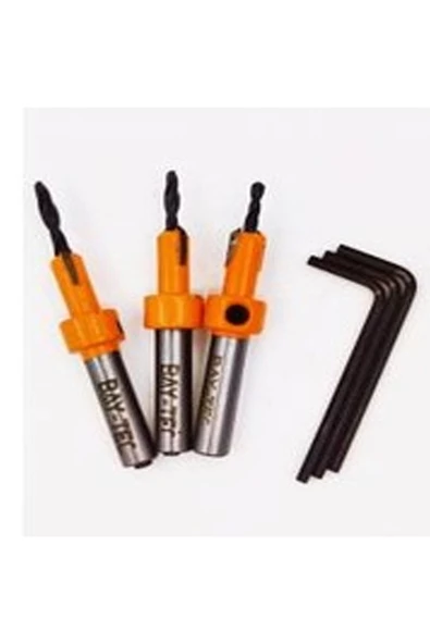 Baytec Havşalı Matkap Ucu Profesyonel 3mm 3.5mm 4mm Profesyonel ürün görseli 1