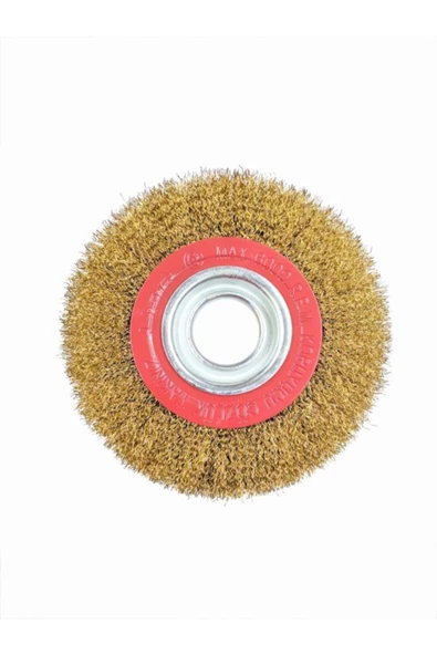 UGR Daire Saçak Telli Sarı Tel Fırça 150 mm ürün görseli 1