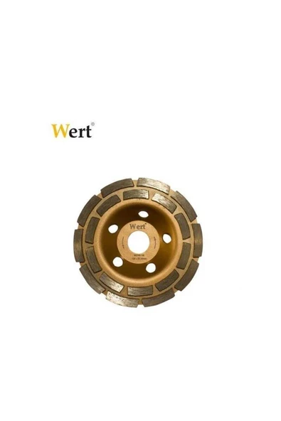 WERT 2740-115 Elmas Taşlama Diski, Çift Sıra, 115mm  Uyumlu ürün görseli 1