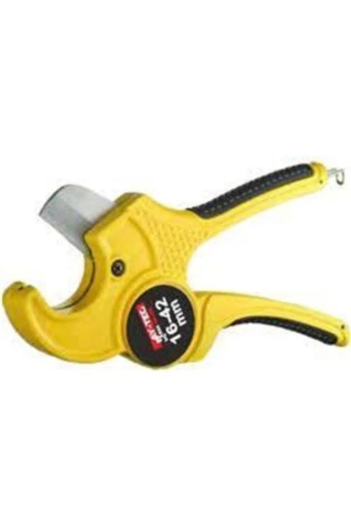 bay tecc Bay-tec Baytec Pvc Boru Kesme Makası Sarı 16-42mm Mk0695 ürün görseli 1