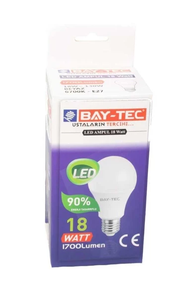 Baytas Bay-tec Led Ampül 12 Watt - Resim 3