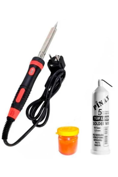 Baytec Bay-tec 60w Profesyonel Lehim Makinesi Kalem Havya+ Leyim Teli+ Pasta M322 ürün görseli 1