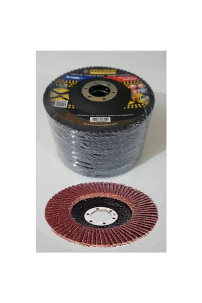 Meşem Flap Disk Zımpara 40 Kum 115 X 22 Mm (10 AD.) ürün görseli 1