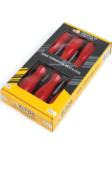 Eltos Torx Tornavida Seti 6 Lı Orjinal Ürün ürün görseli 1