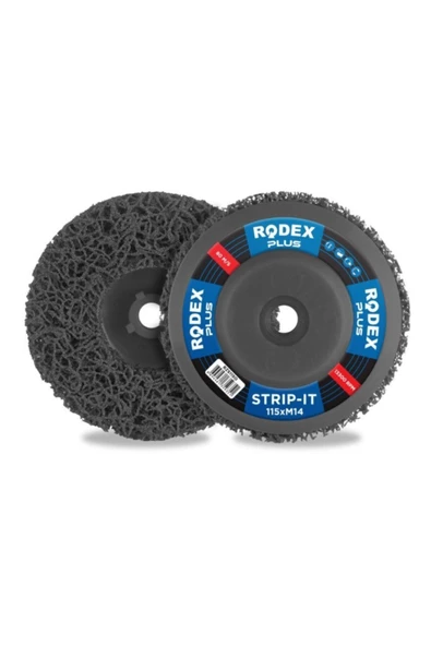 Rodex Rzs115b Boya Pas Kazıma Ve Metal Parlatma Diski Siyah 115 mm ürün görseli 1