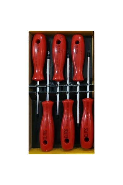 Eltos Torx Tornavida Seti 6 Parça ürün görseli 1