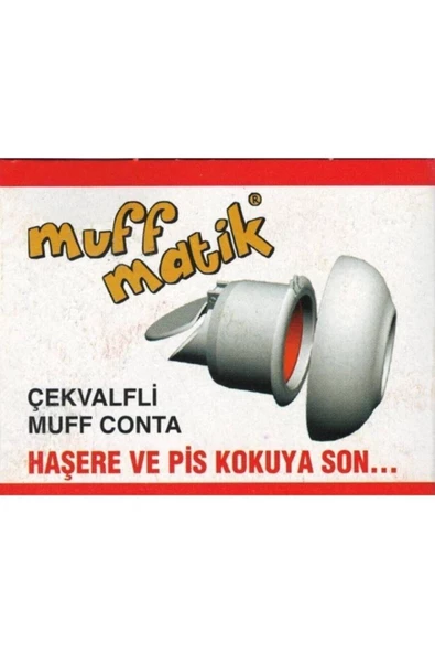 MUFFMATİK Gider Koku Önleyici Lavabo Sifonu Çekvalfi ürün görseli 1