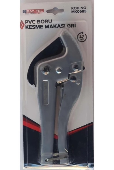 AYBAY Bay-tec Boru Kesme Makası Pvc 42 Gri Mk0685 ürün görseli 1