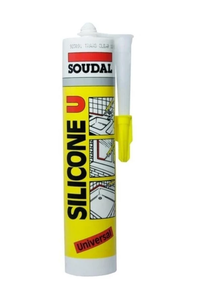 Soudal Beyaz Renk Silikon Beyaz Renk 280 Gr ürün görseli 1