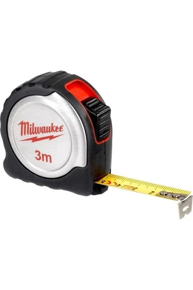 Milwaukee T4932451637 Şerit Metre Inox Gövde 3mtx16mm ürün görseli 1
