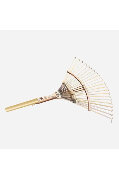 Raco Expert Raco 53733 Ahşap Saplı Ayarlı Metal Çim Ve Yaprak Toplama Tırmığı 30-45 Cm ürün görseli 1