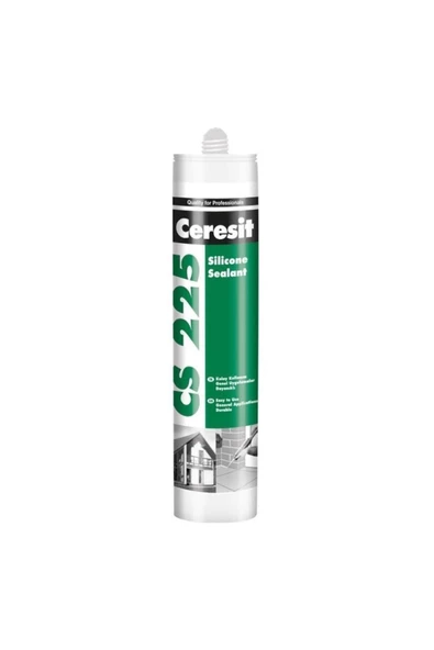 Henkel Ceresit Cs225 Şeffaf Silikon Mastik 280gr - Şeffaf ürün görseli 1