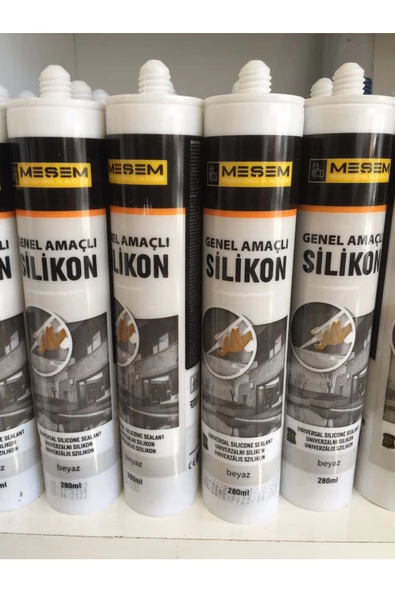 Meşem Genel Amaçlı Silikon Beyaz ürün görseli 1
