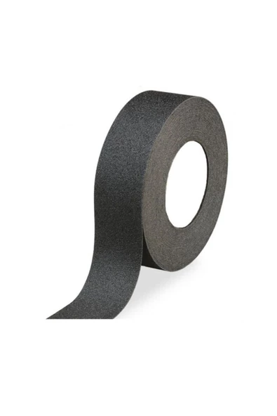 Bondit Segnan Merdiven Zemin Kaydırmaz Bant Zemin Bandı 50 Mm X 25 Metre - Siyah ürün görseli 1