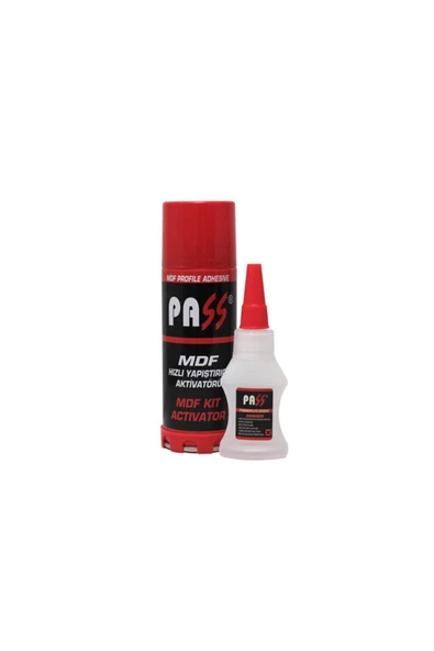 PASS 1 Adet Mdf Hızlı Yapıştırıcı 400 Ml+100 Gr ürün görseli 1
