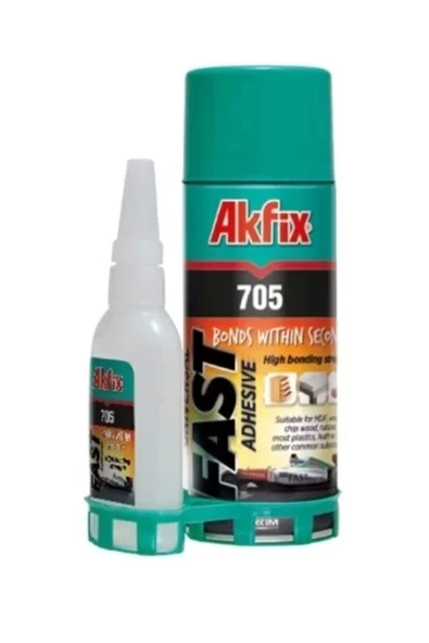 Akfix 705 Mdf Kit Hızlı Yapıştırıcı 400ml 100gr ürün görseli 1