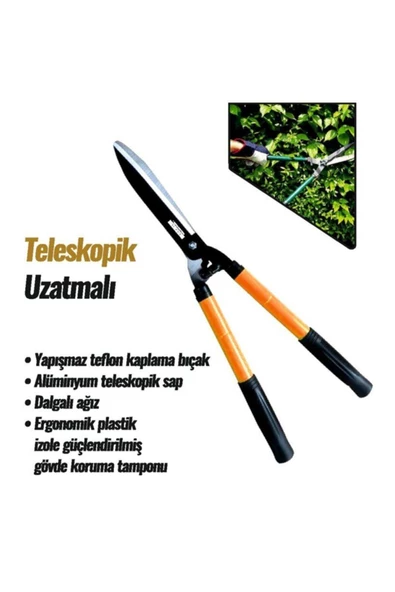 bay tecc Çit Biçme Makinası Teleskopik Mk 4552 ürün görseli 1