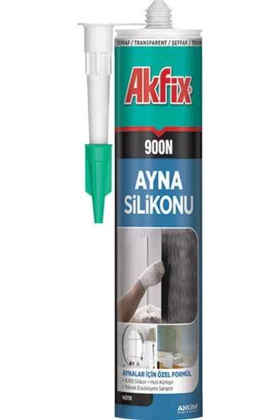 Akfix 900n Nötr Ayna Silikonu 310ml\360gr ürün görseli 1