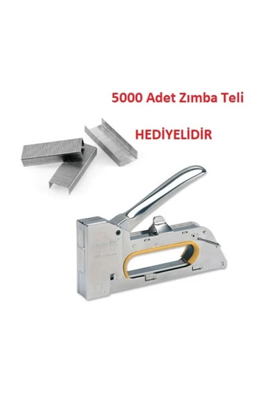 HAYATINIZI KOLAYLAŞTIRIN 3 Fonksiyonlu Zımba Tabancası ( 5.000 Pcs Zımba Teli Hediye ) ürün görseli 1