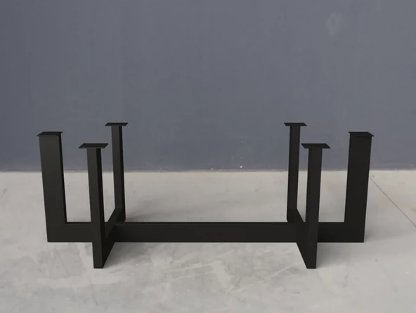Sehpa Metal Ayak Ahşap Sehpa Ayağı Siyah Sehpa Ayağı ürün görseli 1