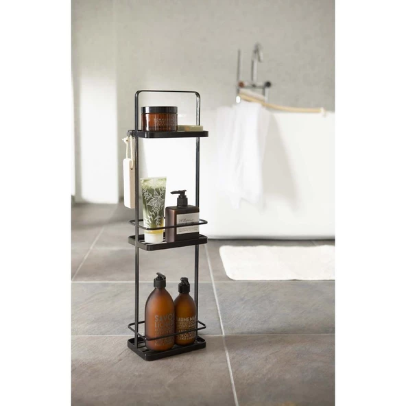 Ayaklı Banyo Rafı Metal Banyo Düzenleyici Sabunluk ürün görseli 1