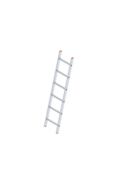 Tek Parça Endüstriyel 2 Metre Alüminyum Merdiven ürün görseli 1